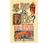 Wick Allison That's in the Bible? (Tascabile)