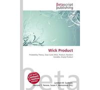 Wick Product: Probability Theory, Gian-Carlo Wick, Product, Random Variable, Empty Product