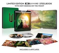 Wicked Limited Edition 4K UHD Steelbook & Artcards (4K UHD Blu-ray) Ethan Slater