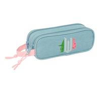 WICKED - Astuccio doppio per ragazzi, astuccio per bambini, ideale per bambini in età scolare, comodo e versatile, qualità e durata, 21x6x8 cm