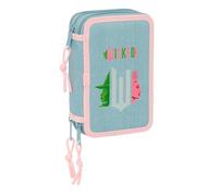 WICKED - Astuccio scolastico con 37 utili inclusi, astuccio per bambini, ideale per bambini dai 5 ai 14 anni, comodo e versatile, qualità e resistenza, 12,5 x 5,5 x 19,5 cm