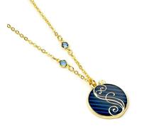 WICKED Collana Logo Shiz Blu, Misura unica, Lega di zinco: 93% zinco + 3% rame + 4% alluminio, Nessuna pietra preziosa