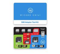 Wicked Chili 8in1 - Set di adattatori per schede SIM Nano a micro e schede