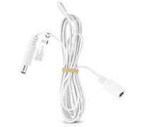 Wicked Chili Cavo di prolunga DC da 2,5 m, adatto per Phillips HUE Solo Lightstrip (Art # 929003816902) cavo di estensione/estensione cavo per alimentatore di rete S020AYV240083 (bianco, accoppiabile)