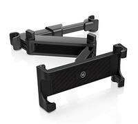 Wicked Chili Supporto per poggiatesta Regolabile Compatibile con iPad, Switch, Samsung Tab, Media Pad, Lenovo - Supporto da Auto per Tablet Universale (Senza Vibrazioni, Estensibile)