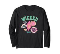 Wicked Collegiate Crest And Emblems Maglia a Manica