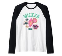 Wicked Collegiate Crest And Emblems Maglia con Maniche Raglan