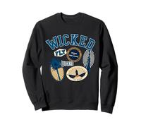 Wicked Collegiate Varsity Collage Felpa
