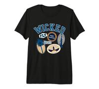 Wicked Collegiate Varsity Collage Maglietta Premium