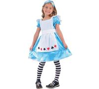 Wicked Costumes Costume da Alice da bambina, taglia M (5-7 anni)