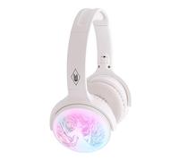 Wicked Cuffie Bluetooth e cablate 2 in 1 con archetto regolabile e comandi per cuffie, microfono integrato per effettuare e rispondere alle telefonate, portata di 10 metri.