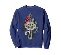 Wicked Don’t Hide Your Magic Floral Broom Felpa