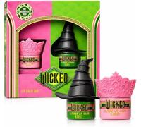Wicked Duo di Balsamo per labbra Glinda ed Elphaba, 6,56 g | Edizione Collector, Glinda ed Elphaba, Cofanetto 2 pezzi, Coperchi decorativi, Tema Stregoneria