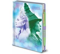 Wicked Elphaba & Galinda A5 Notebook E Penna Set Ufficiale Licenza Broadway Merc
