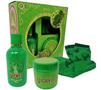 Wicked Elphaba - Set regalo per bagnoschiuma, burro per il corpo e calzini, prodotto ufficiale Wicked