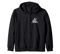 Wicked: For Good A Man Made of Tin Front & Back Felpa con Cappuccio