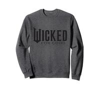 Wicked: For Good Black Minimalist Logo Felpa