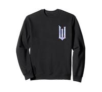 Wicked: For Good Bubble Shimmer Logo Front And Back Felpa