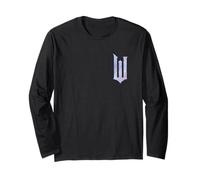 Wicked: For Good Bubble Shimmer Logo Front And Back Maglia a Manica