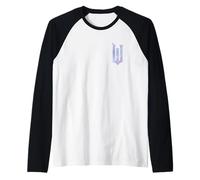 Wicked: For Good Bubble Shimmer Logo Front And Back Maglia con Maniche Raglan
