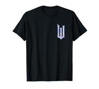 Wicked: For Good Bubble Shimmer Logo Front And Back Maglietta