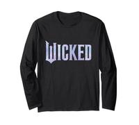 Wicked: For Good Bubble Shimmer Logo Maglia a Manica