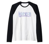 Wicked: For Good Bubble Shimmer Logo Maglia con Maniche Raglan