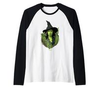 Wicked: For Good Elphaba Bold Portrait & Greenery Maglia con Maniche Raglan
