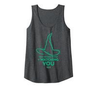 Wicked: for Good Elphaba Watchful Hat Canotta, Donna, Grigio Scuro, XL
