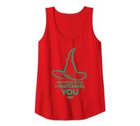 Wicked: for Good Elphaba Watchful Hat Canotta, Donna, Rosso, S