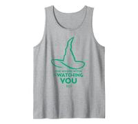 Wicked: for Good Elphaba Watchful Hat Canotta, Uomo, Grigio Melange, XXL