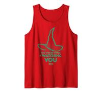 Wicked: for Good Elphaba Watchful Hat Canotta, Uomo, Rosso, M