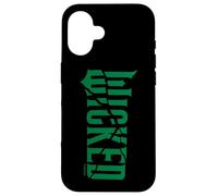 Wicked: For Good Fractured Green Logo Custodia per iPhone 16