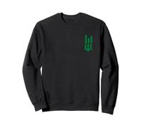 Wicked: For Good Fractured Green Logo Felpa