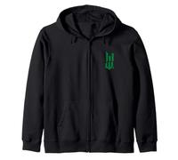 Wicked: For Good Fractured Green Logo Felpa con Cappuccio