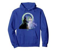 Wicked: for Good Glinda And Elphaba Friends Forever Changed Felpa con Cappuccio, Unisex per Adulti, Blu Reale, XXL