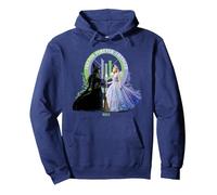 Wicked: for Good Glinda And Elphaba Friends Forever Changed Felpa con Cappuccio, Unisex per Adulti, Navy, M