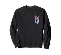 Wicked: For Good Glinda Elegant Logo Front And Back Felpa