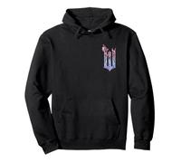 Wicked: For Good Glinda Elegant Logo Front And Back Felpa con Cappuccio