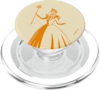 Wicked: For Good Glinda Gold Silhouette Front And Back PopSockets PopGrip per MagSafe