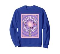 Wicked: for Good Glinda’s Magic Spark Felpa, Unisex per Adulti, Blu Reale, S