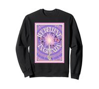 Wicked: for Good Glinda’s Magic Spark Felpa, Unisex per Adulti, Nero, S
