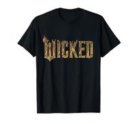 Wicked: For Good Gold Glam Logo Maglietta