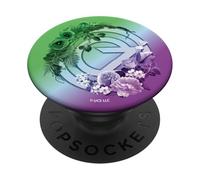 Wicked: For Good Oz Logo Floral and Vine PopSockets PopGrip Adesivo