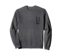Wicked: For Good Ozian Pattern Logo Front And Back Felpa