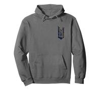 Wicked: For Good Ozian Pattern Logo Front And Back Felpa con Cappuccio