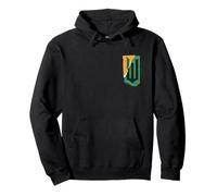 Wicked: for Good Patchwork Logo Front And Back Felpa con Cappuccio