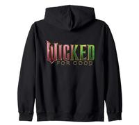Wicked: For Good Pink To Green Logo Felpa con Cappuccio