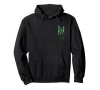 Wicked: For Good Torn Green Logo Front And Back Felpa con Cappuccio