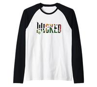 Wicked: For Good Wicked Witch Poster Logo Maglia con Maniche Raglan